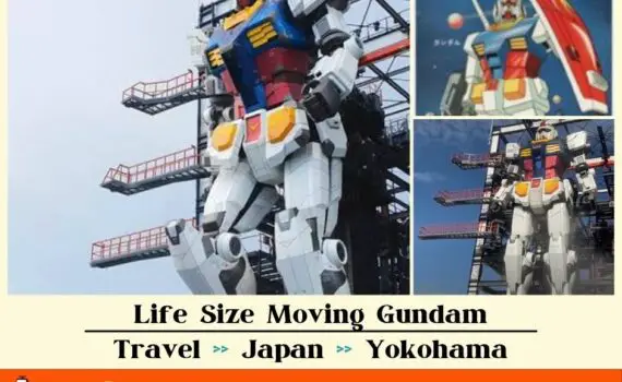 Life Size moving Gundam Yokohama