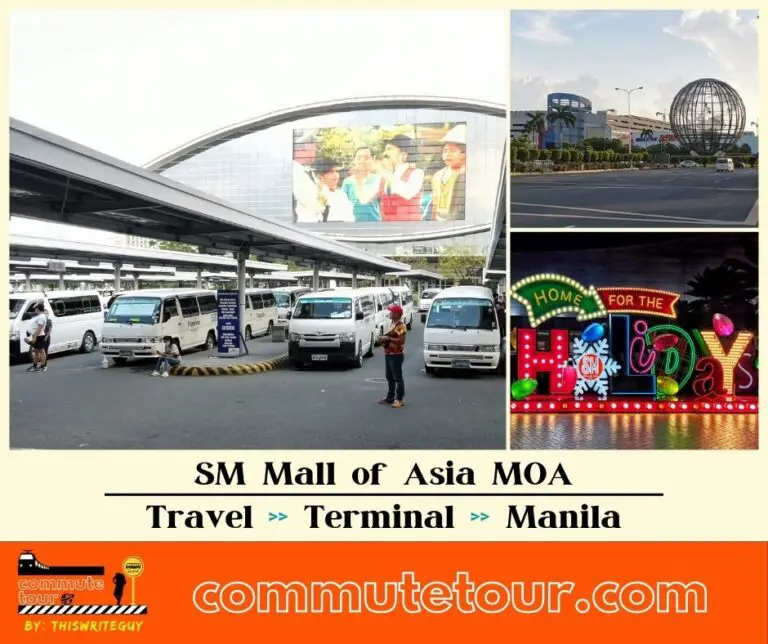 SM Mall of Asia MOA Bus Terminal Schedule | North and South Jeepney & Van Terminal | Modern Jeep | 2022