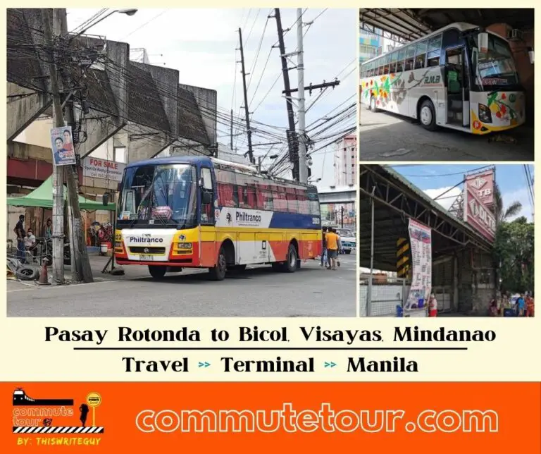 Pasay Terminal to Bicol, Visayas, Surigao and Davao Bus Schedule  | Taft Rotonda Savers | 2023