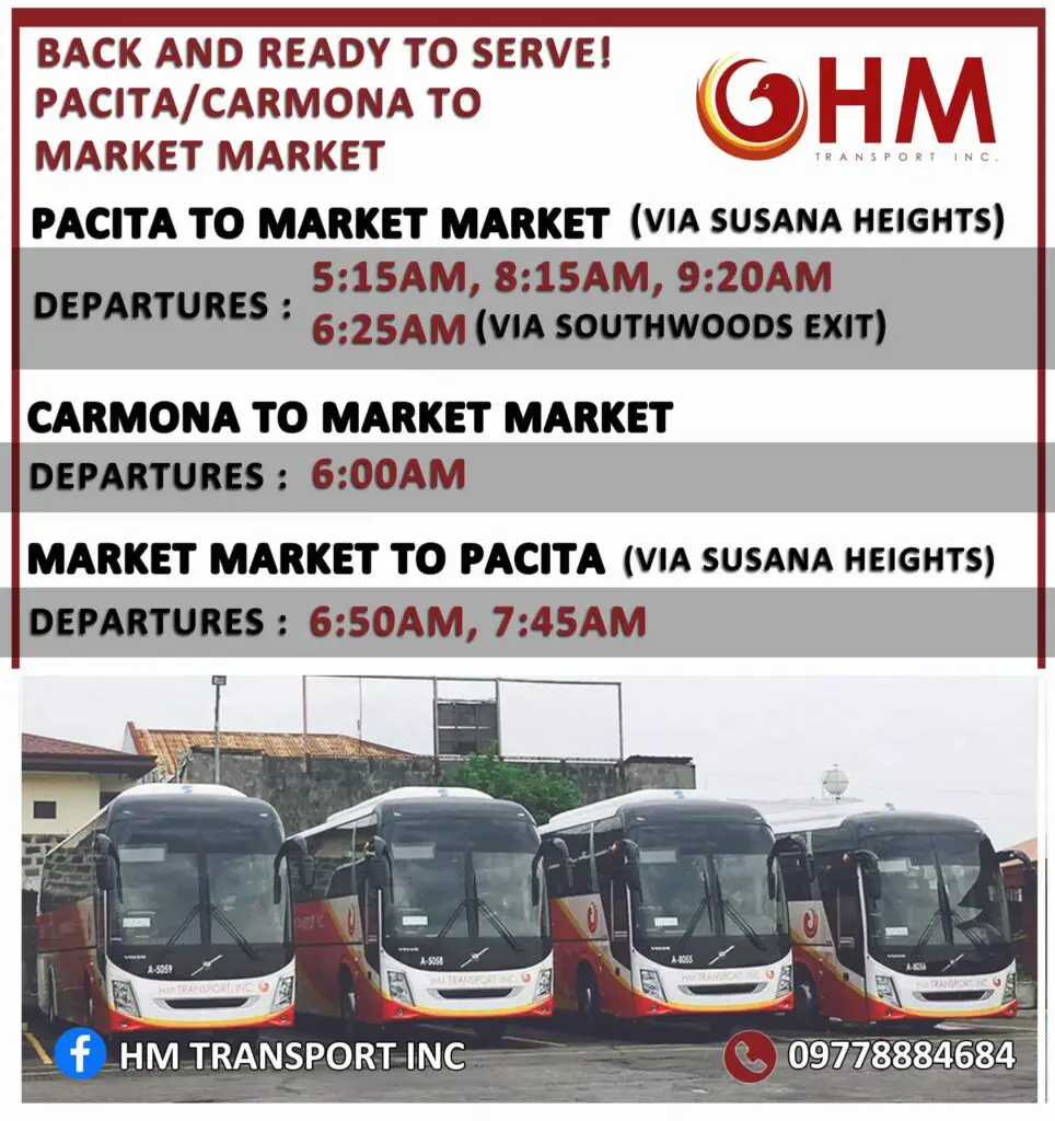 SRIT Terminal Bus Schedule| BBL Balibago Sta Rosa | Tas Trans P2P ...