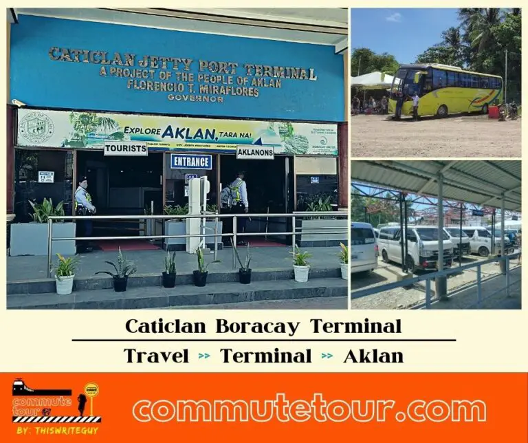 Caticlan Terminal Bus Schedule | UV Express Van Routes | Aklan | 2023