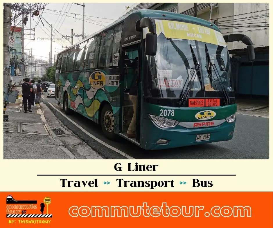 G Liner Bus Schedule | Terminal | Contact Details | 2022