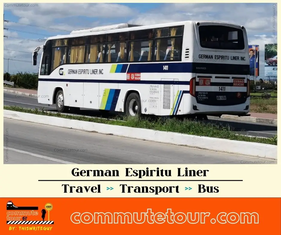 German Espiritu Bus Schedule | Terminal | Contact Details | 2023