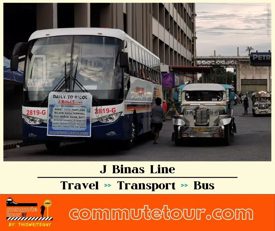 J Binas Line Bus Schedule | Terminal | Contact Details | 2023