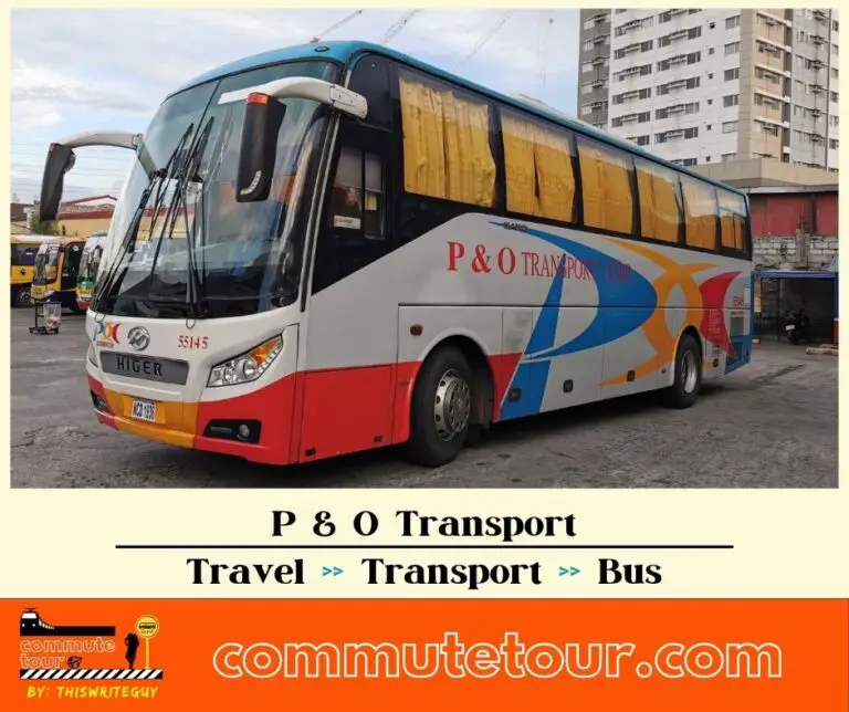 P&O Transport Bus Schedule | Terminal | Contact Details | 2023
