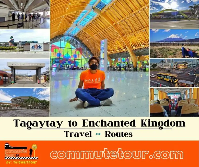 Tagaytay to Enchanted Kingdom | How to Commute by Bus, Van and Jeep | 2023
