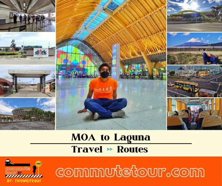 How to commute frrom MOA to Laguna