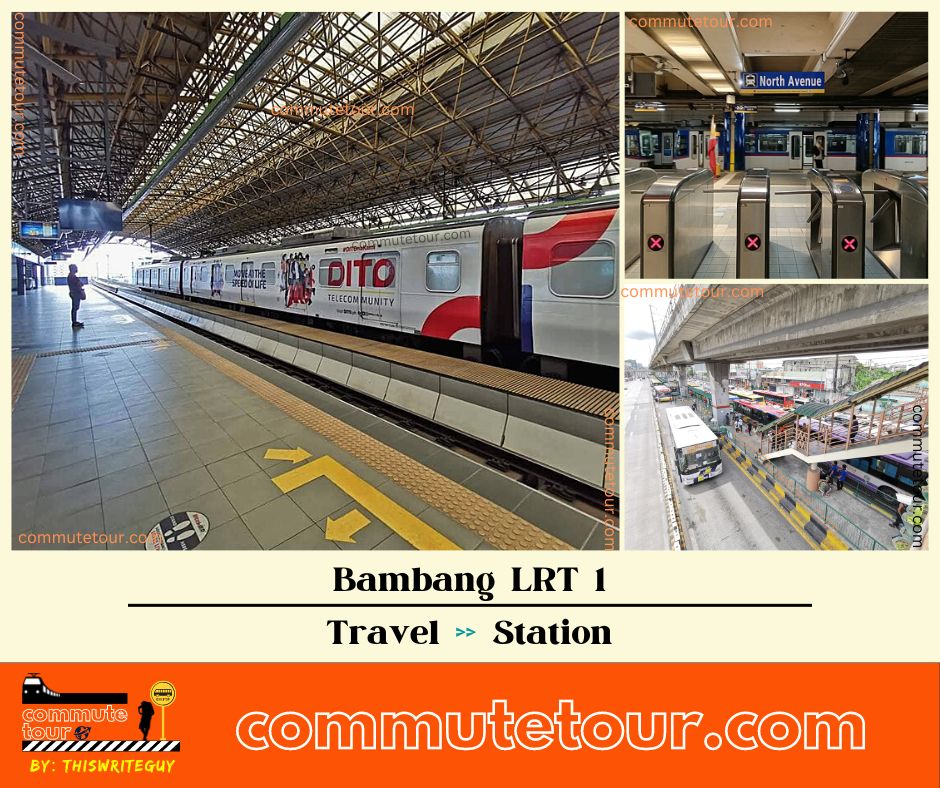 Bambang LRT 1 Station Philippines 2023